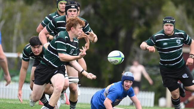 GPS Rugby Churchie Vs BBC Saturday August 10, 2024. Picture, John Gass