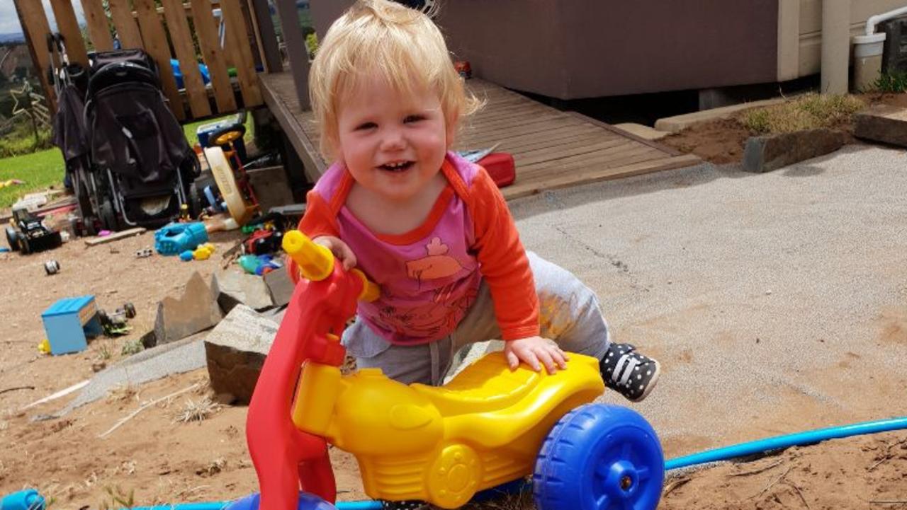 Izabella Gayle Ann Smith, 18 months old. Picture: Supplied by family