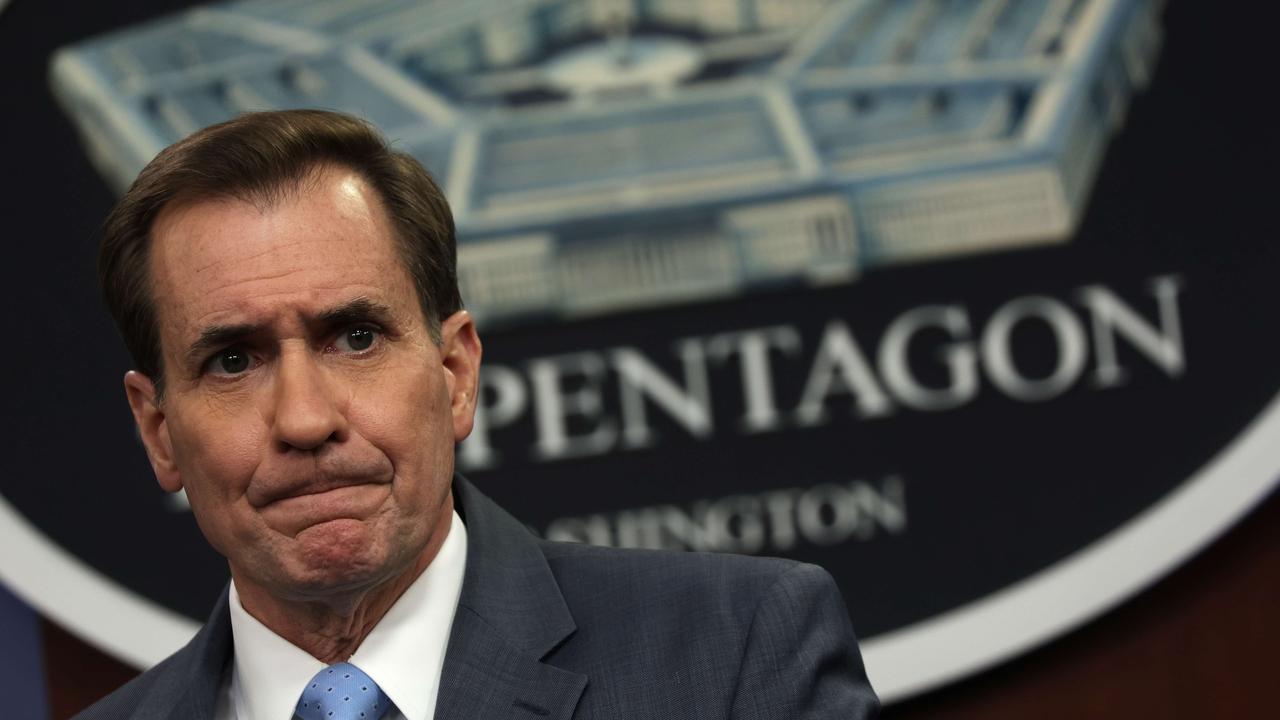 Pentagon press secretary John Kirby. Picture: Alex Wong/Getty Images/AFP