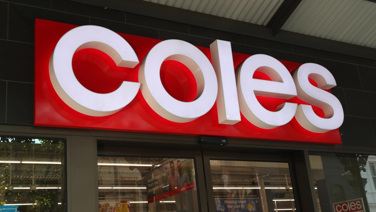 A knife-wielding man allegedly terrorised customers and pushed over a staff member at a Perth Coles supermarket. Picture: NCA NewsWire / David Crosling