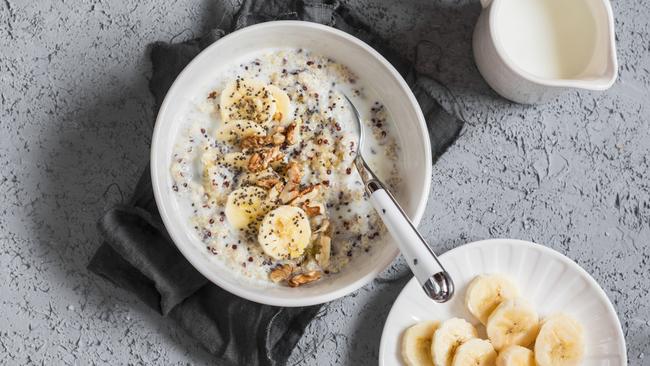 “Scientific consensus is shifting towards early time-restricted eating, which means a bigger breakfast than lunch”, says Dr Sarah Berry. Picture: Supplied