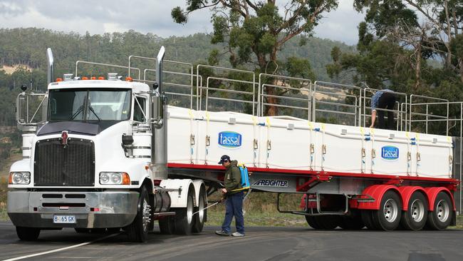 Tassal and Huon Aquaculture ship more than 80,000 tonnes of fish yearly.