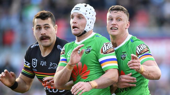 Wighton and Croker will be key players for the Raiders. AAP Image/Joel Carrett.