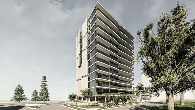 The boutique tower is planned for the Komune site at Coolangatta.