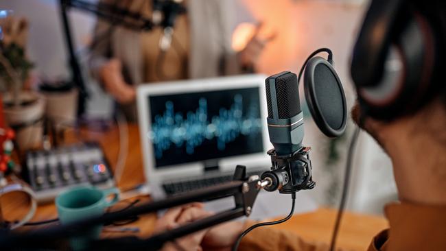 Podcasts are growing in popularity among Tasmanians. Picture: iStock