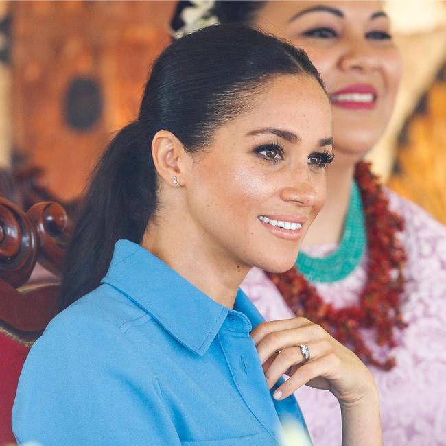 Adina ReyterLA jewellery brand Adina Reyter’s three-diamond stud earrings are a favourite of Meghan Markle’s, who’s been seen wearing them on several occasions. While each of the brand’s pieces includes precious metals and stones, Meghan’s exact earrings are relatively affordable among others on the market, given their timeless design and when factoring in cost-per-wear. 