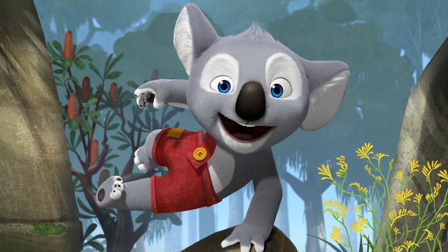 Blinky Bill as he appears in the new film produced by Barbara Stephen of Flying Bark Productions.