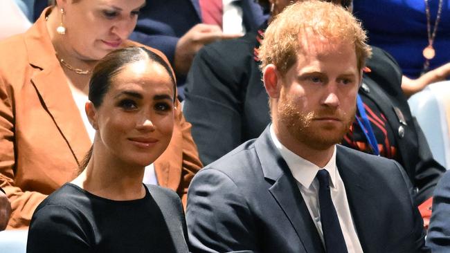 Has 2023 been Meghan Markle and Prince Harry’s annus horribilis? Picture: TIMOTHY A. CLARY / AFP