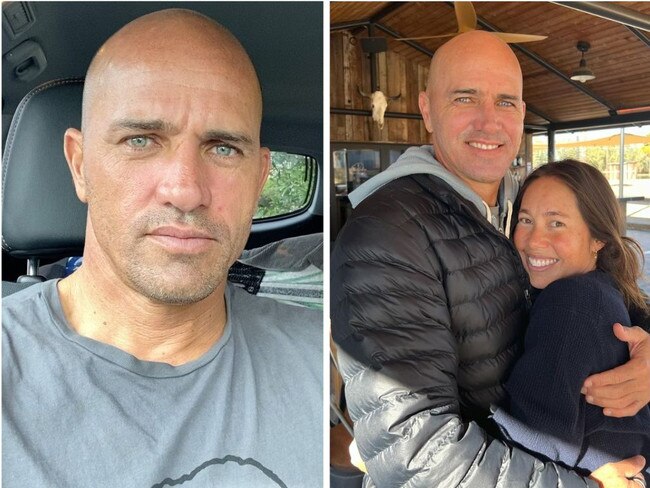 Kelly Slater is having a baby with his longtime girlfriend Kalani Miller. Picture: Instagram