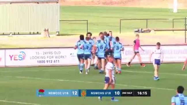 NSW Schools Champs Highlights: U18 Combined High Schools v Combined Catholic Colleges