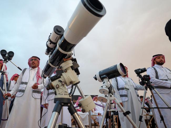 The Muslim holy fasting month of Ramadan will begin on March 11, Saudi Arabia and other Middle East nations announced, against a backdrop of devastating war in Gaza. Picture: AFP