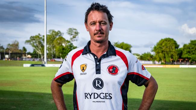 Seasoned campaigner Tim Garner has taken over as Southern Districts captain ahead of the 2023 Darwin Cricket season. Picture: Patch Clapp.