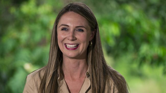 Meaghan Scanlon after winning Gaven on a knife’s edge last October. Picture: Glenn Campbell