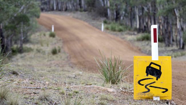 Government to explore the cost of sealing Wielangta Road at Orford. Picture: Chris Kidd