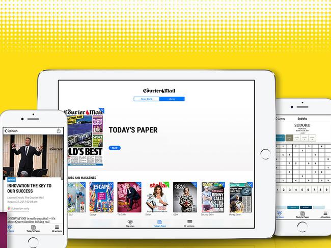 The Courier Mail has launched a new app.