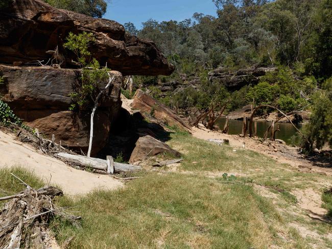 View of the campsite where a 15 year old boy is thought to have been camping with a group of friends before being found dead, Picture by Max Mason-Hubers