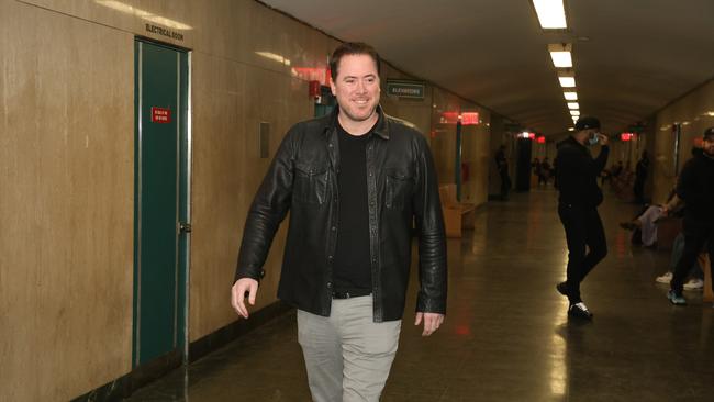 David Collard appears in Manhattan Supreme Court in New York City in February 2024. Picture: Jefferson Siegel