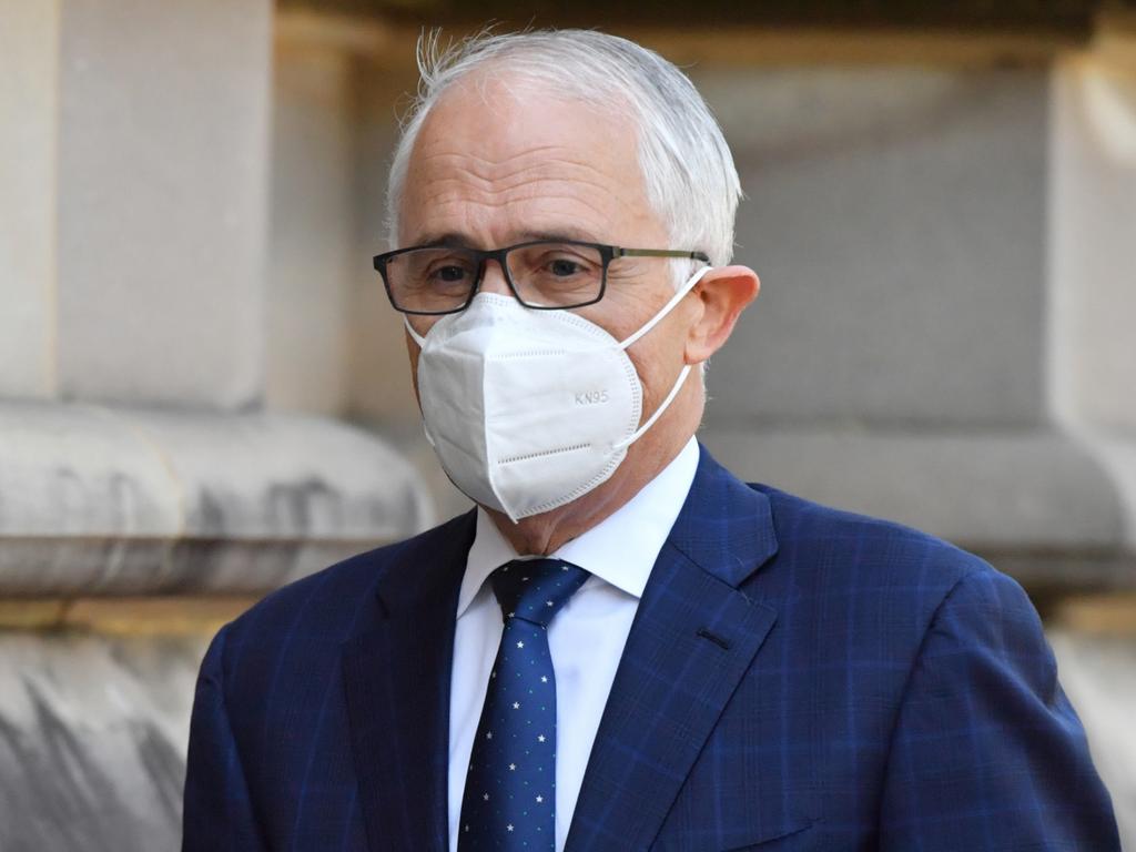 Former PM Malcolm Turnbull said Craig Kelly needs to be called out for a series of posts promoting a false coronavirus treatment. Picture: Mick Tsikasvia/NCA NewsWire