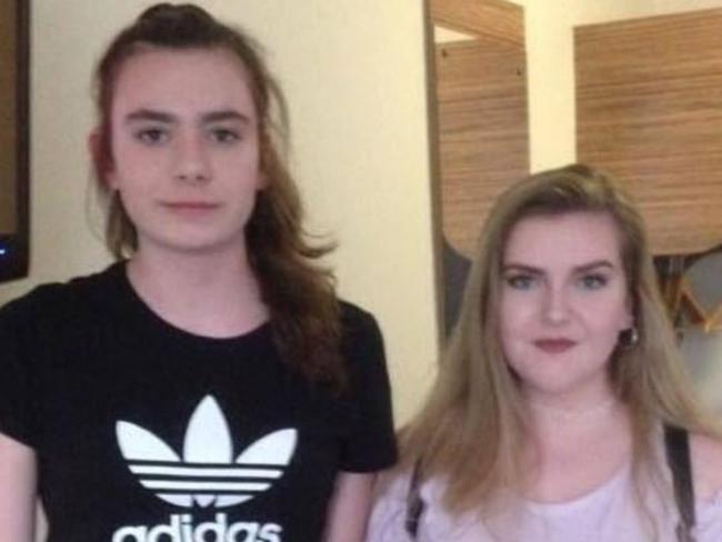 Laura Macintyre, 15, (left) and Eilidh Macleod, 14, (right). Picture: Instagram