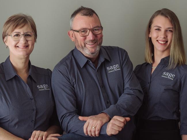 (Left to right) Joanne Thomas, Simon Thomas and Michaela Martin have opened Sage Financial Planning in the heart of Gympie.