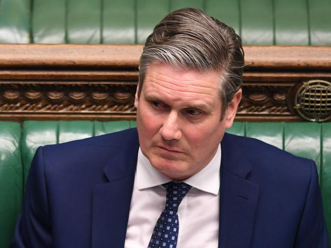 British opposition leader Keir Starmer. Picture: AFP