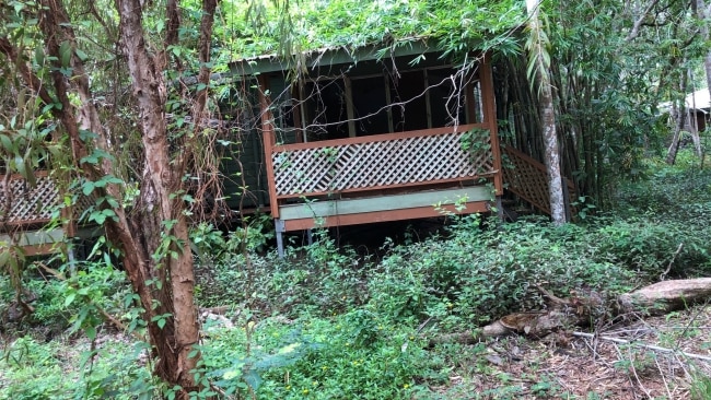 The Pajinka Wilderness Lodge at the tip of Cape York lies abandoned and languishing. Picture: Supplied