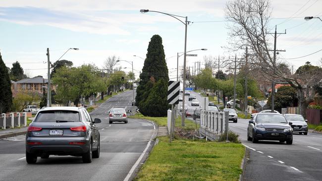 Springvale Rd ranks third on AAMI’s Crash Index list. Picture: Penny Stephens