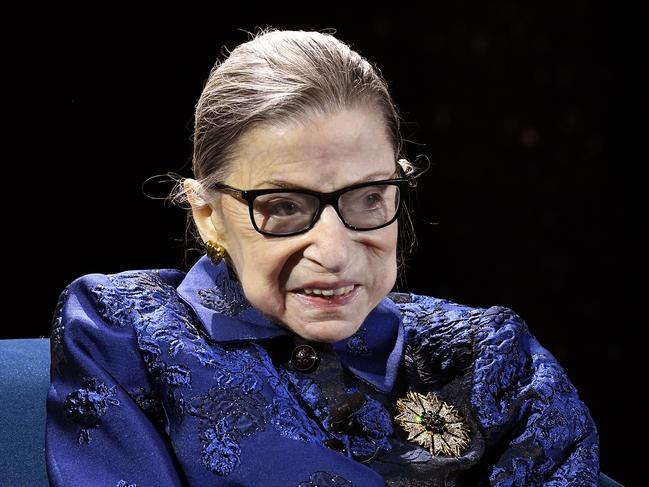 Justice Ruth Bader Ginsburg had surgery for early stage lung cancer in late 2018. Picture: Eugene Gologursky/Getty Images