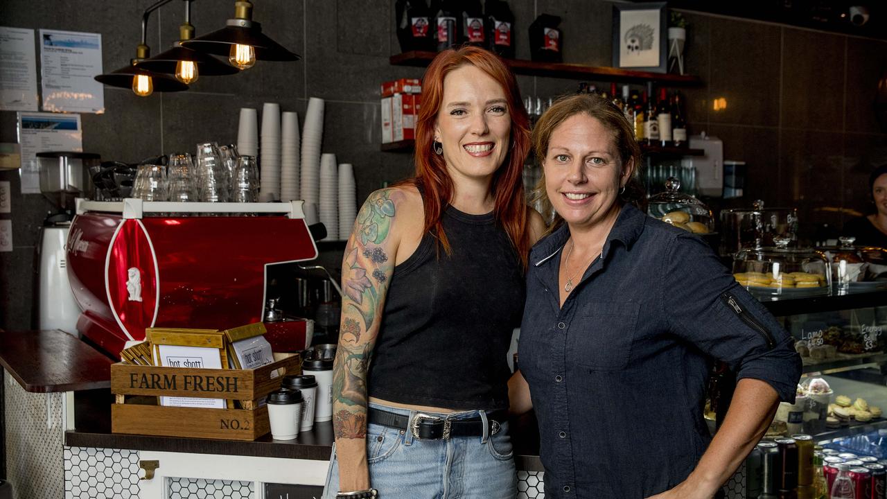 Hot Shoot owners Jenna Finch and Kellie Rolfe. Picture: Jerad Williams