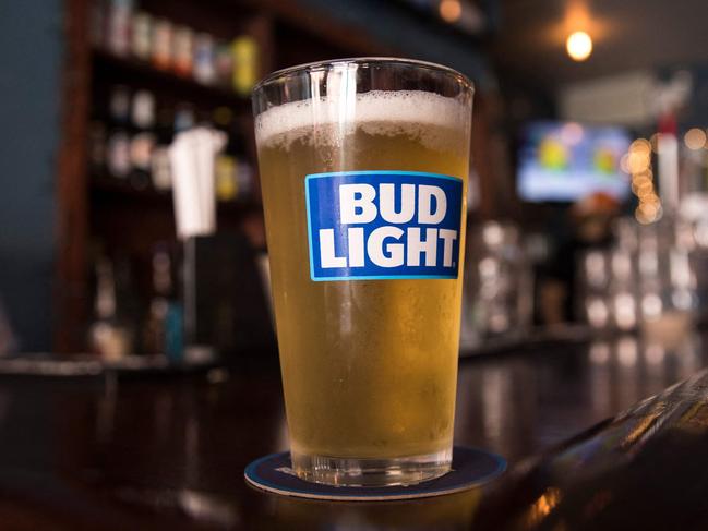 Bud Light teaming up with a controversial trans activist was always going to end in tears. Picture: AFP