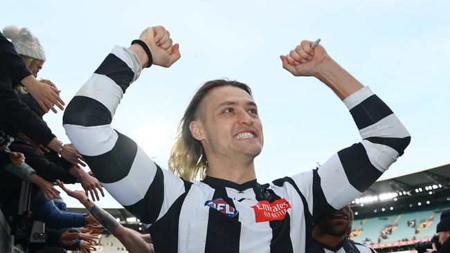 Moore has made a seamless transition after succeeding Scott Pendlebury. Picture: Getty Images