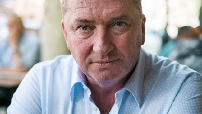 Barnaby Joyce in Tamworth. Picture: Antony Hands