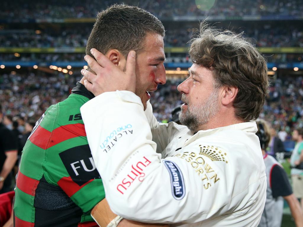 Russell loves his Rabbitohs.