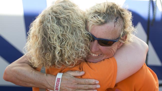 Australian skipper Wendy Tuck injured in knockdown in Clipper Round the World Yacht Race