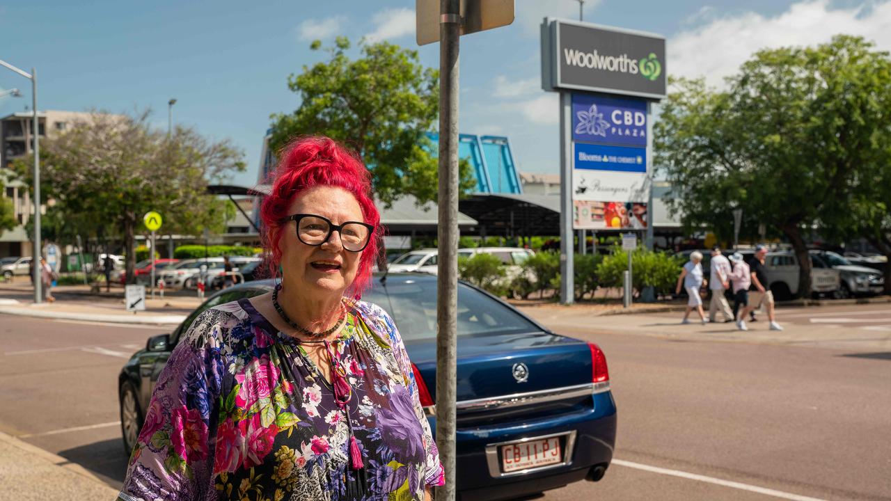 Olly Noble says she uses her $500 prepaid card to afford petrol and groceries.