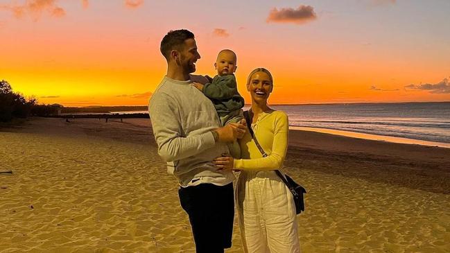 Jeremy Howe and wife Kahlia away in Noosa.