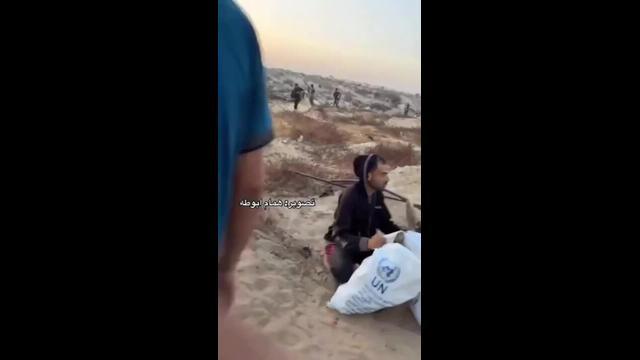New Footage Shows Palestinians Fleeing as Shots Ring Out Near Aid Distribution Center