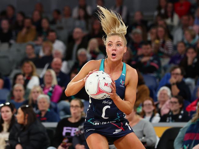 Kate Moloney of the Vixens. Picture: Getty Images