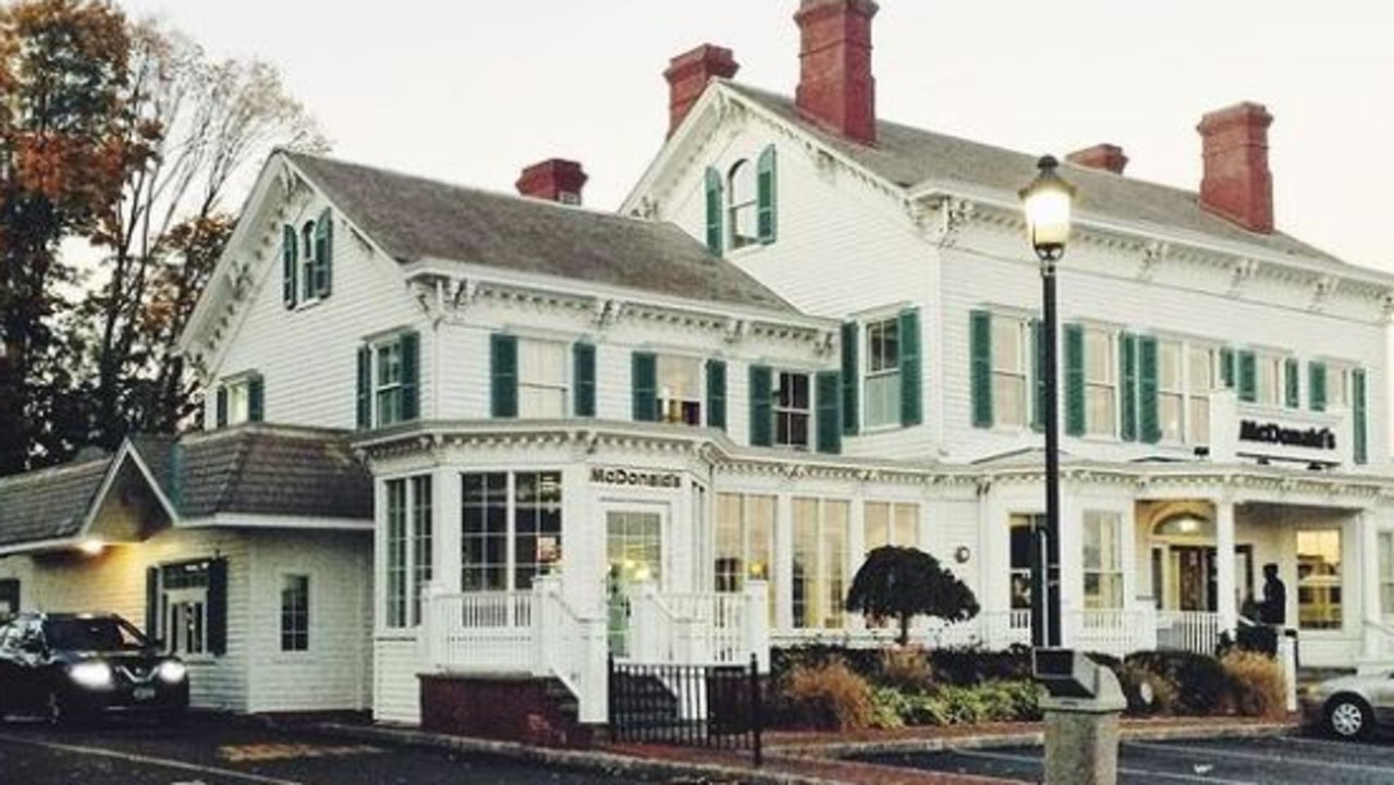 Denton House is a mansion build in the late 1700s and is now one of the most 'beautiful' McDonald's restaurants in the US.