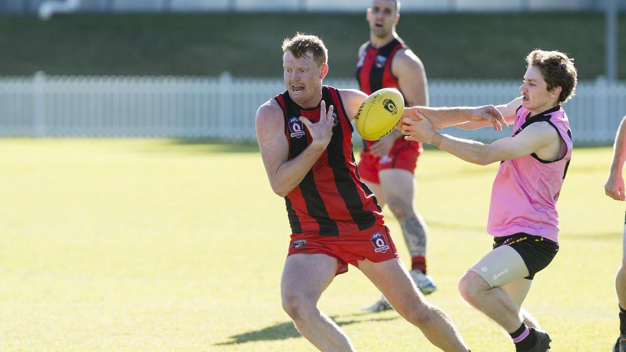 Ryan Hodgson of South Toowoomba Bombers. Picture: Kevin Farmer