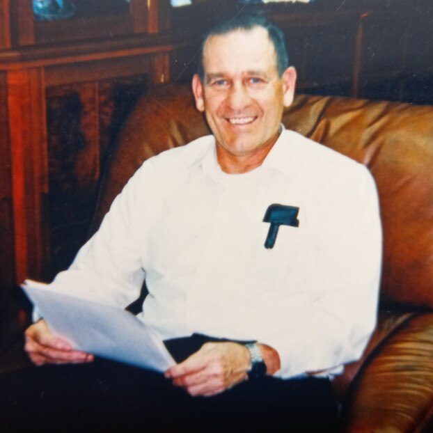 Al Hansen in his Tas Seafoods office.