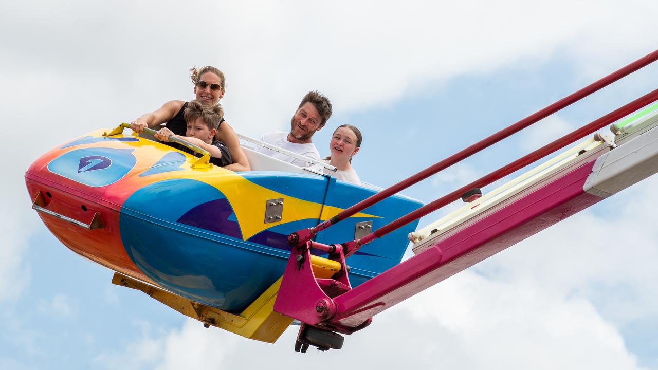 Thousands enjoyed the rides and festivities at the 2024 Royal Darwin Show. Picture: Pema Tamang Pakhrin