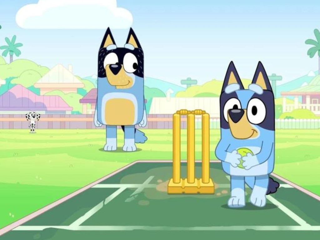 Bluey’s Cricket episode conquered the world. Picture: ABC