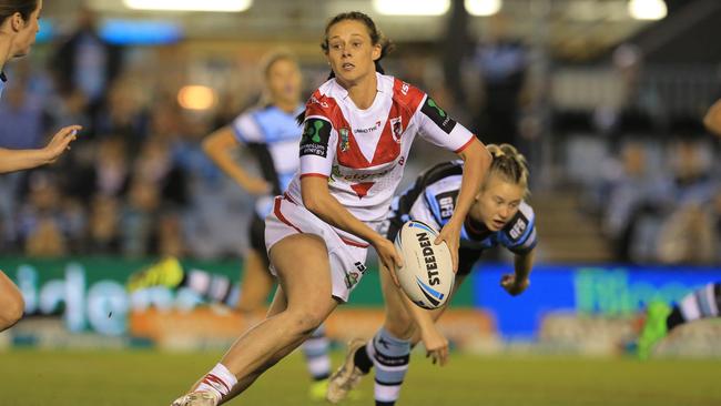 The women’s nines match was a big hit with fans.