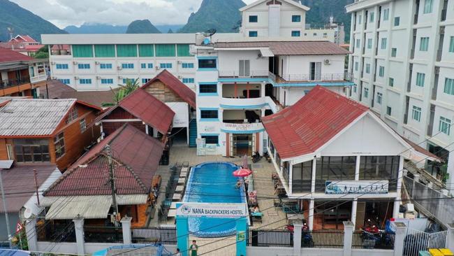 The two Melbourne teens were staying at the Nana Backpacker Hostel in Vang Vieng, Laos. Picture: Supplied