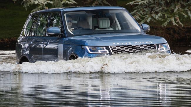 The hybrid is just as capable as other versions of the Rangie. Picture: Supplied.