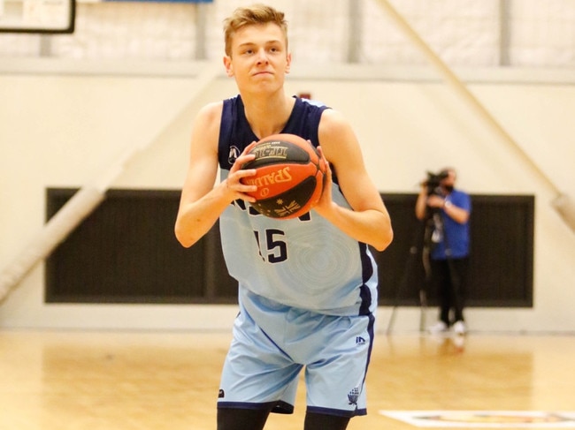 Lachlan Clague. Photo: Jaylee Ismay/Basketball NSW