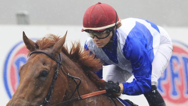 Alysha Collett has the ride on the Joe Pride-trained My Eloise when she resumes on Thursday. Picture: Getty Images