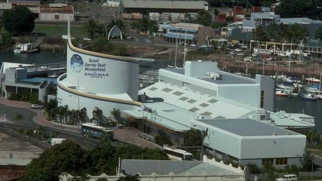 The former Great Barrier Reef Wonderland and IMAX theatre.