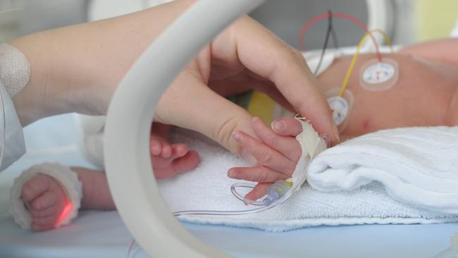 The state’s midwives are individually looking after 18 mothers and their newborns in one shift, four times the recommended safe workload, an audit says. Picture: iStock